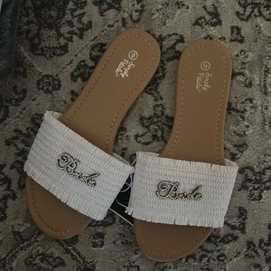 Bride sandals size 9 NWT